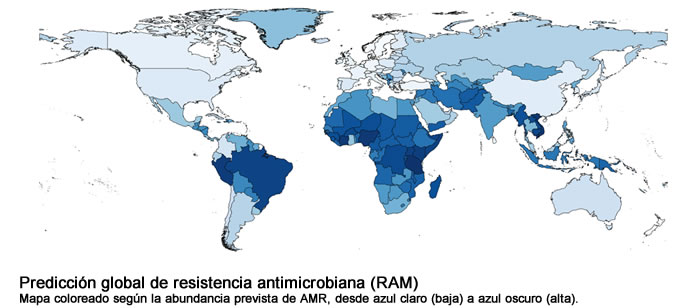 Las aguas residuales nos muestran los niveles de resistencia antimicrobiana