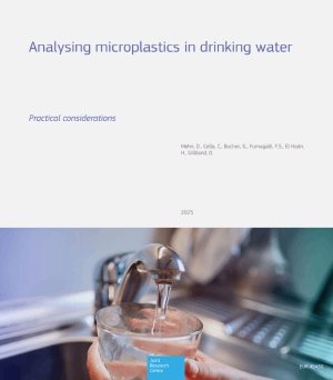 analisis de microplasticos en el agua de consumo