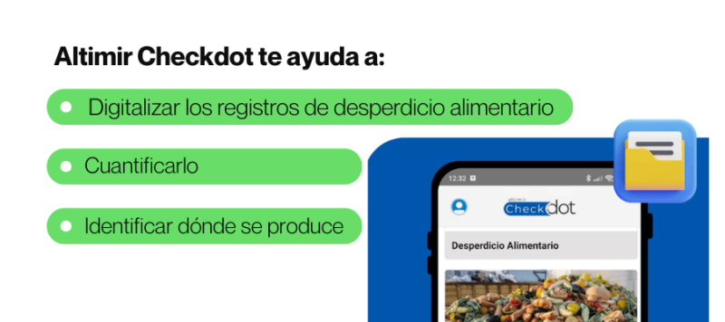 Altimir Checkdot desperdicio alimentario