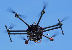 dron control plagas