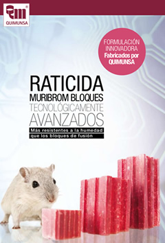 Raticida En Bloque Muribrom Qm 200g Veneno Ratones, Ratas Y