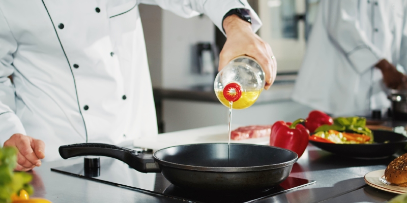 gestion del aceite de cocina usado