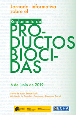 Reglamento de Productos Biocidas: Jornada del MSCBS